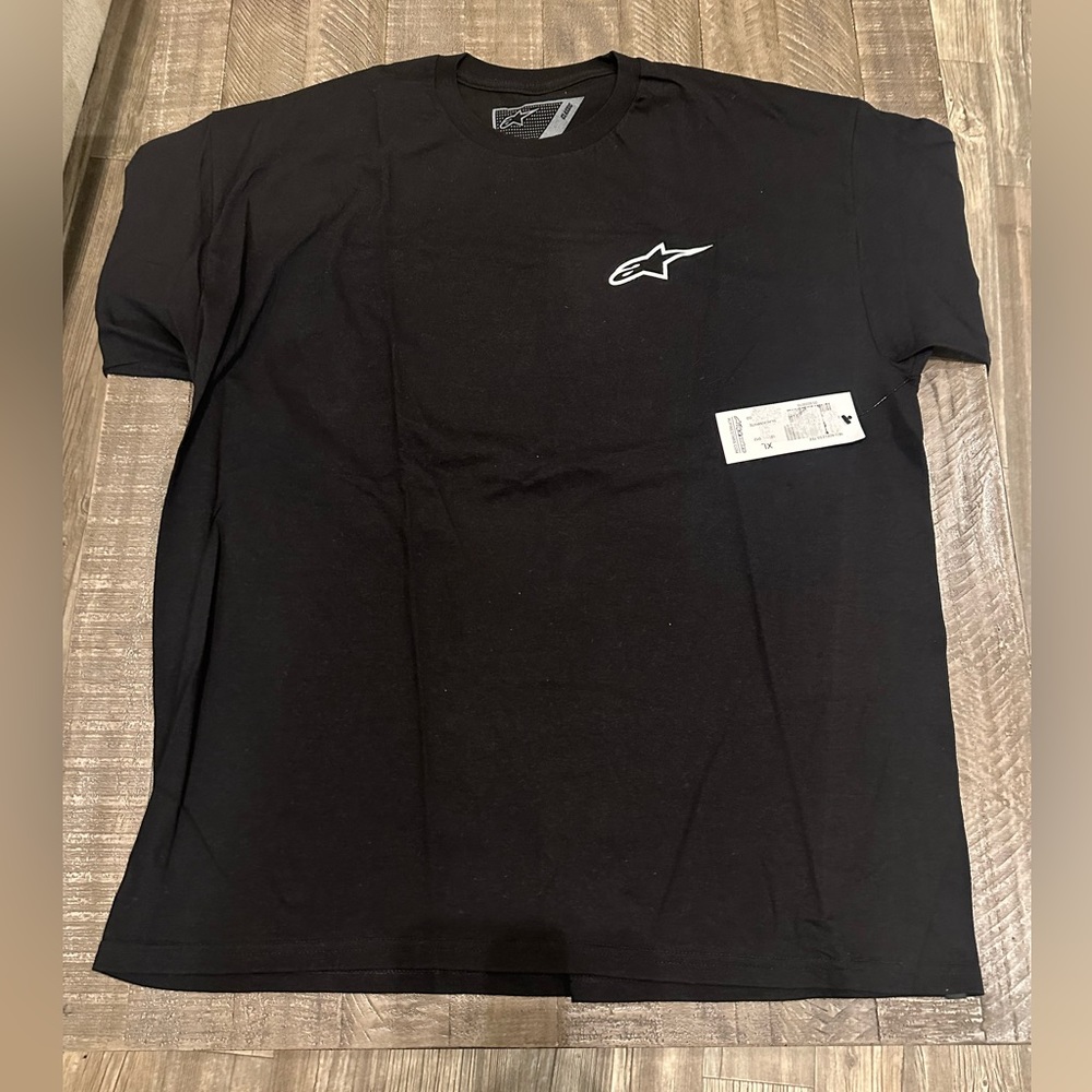 Black AlpineStars Short Sleeved Tee